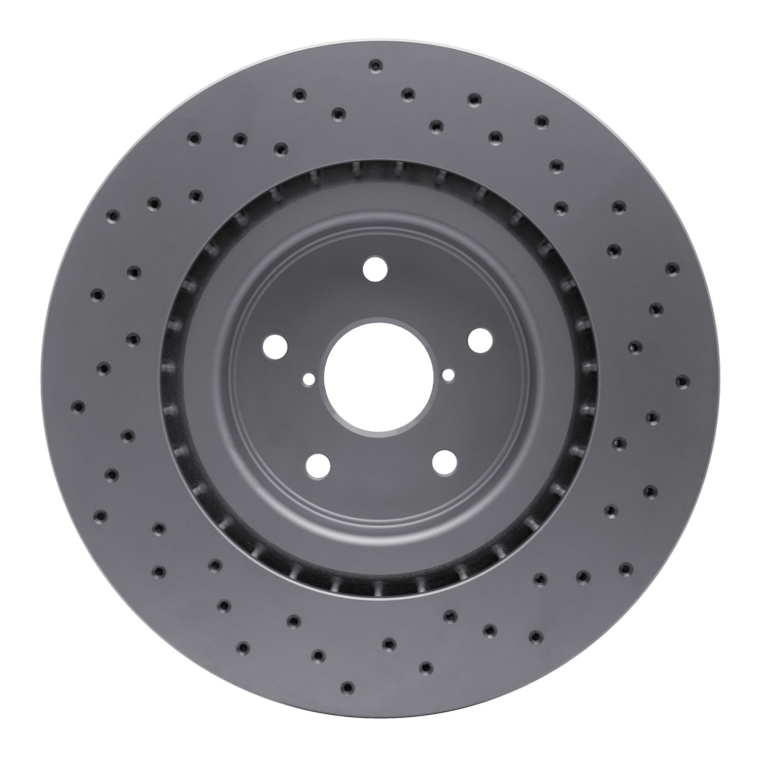 DFC GeoSPEC Coated Drilled Brake Rotor 2018-2025 Subaru WRX STI Front | 624-13041