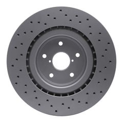 DFC GeoSPEC Coated Drilled Brake Rotor 2018-2025 Subaru WRX STI Front | 624-13041