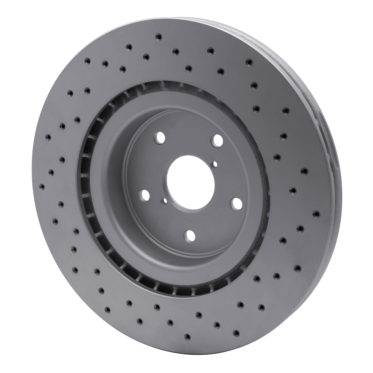 DFC GeoSPEC Coated Drilled Brake Rotor 2018-2025 Subaru WRX STI Front | 624-13041