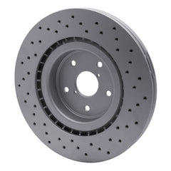 DFC GeoSPEC Coated Drilled Brake Rotor 2018-2025 Subaru WRX STI Front | 624-13041