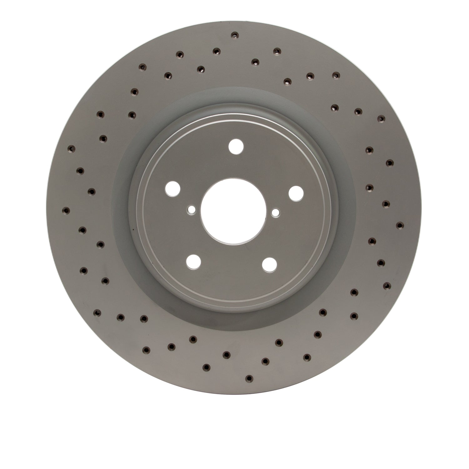 DFC GeoSPEC Coated Drilled Brake Rotor 2018-2025 Subaru WRX STI Front | 624-13041