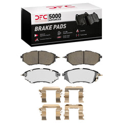 DFC Front & Rear 5000 Advanced Ceramic Brake Pad & Rotor Package Subaru WRX 16-21 w/ EyeSight Technology | 6504-13033