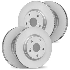 DFC Front & Rear GeoSPEC Coated Rotor Package Subaru WRX 2022-2026 | 4004-13039