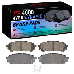 DFC Rear 4000 HybriDynamic Brake Pads Subaru WRX 2003-2005 | 4000-1004-00