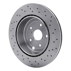 DFC Drilled Brake Rotor - 2018-2025 Subaru WRX STI Rear | 620-13042