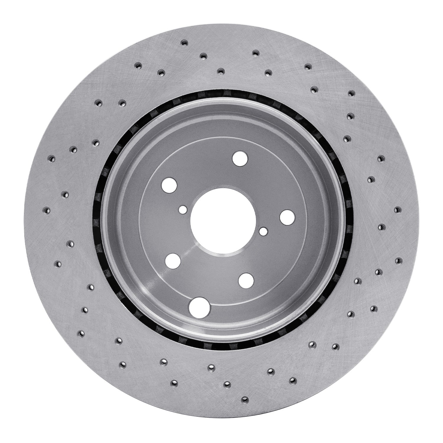DFC Drilled Brake Rotor - 2018-2025 Subaru WRX STI Rear | 620-13042
