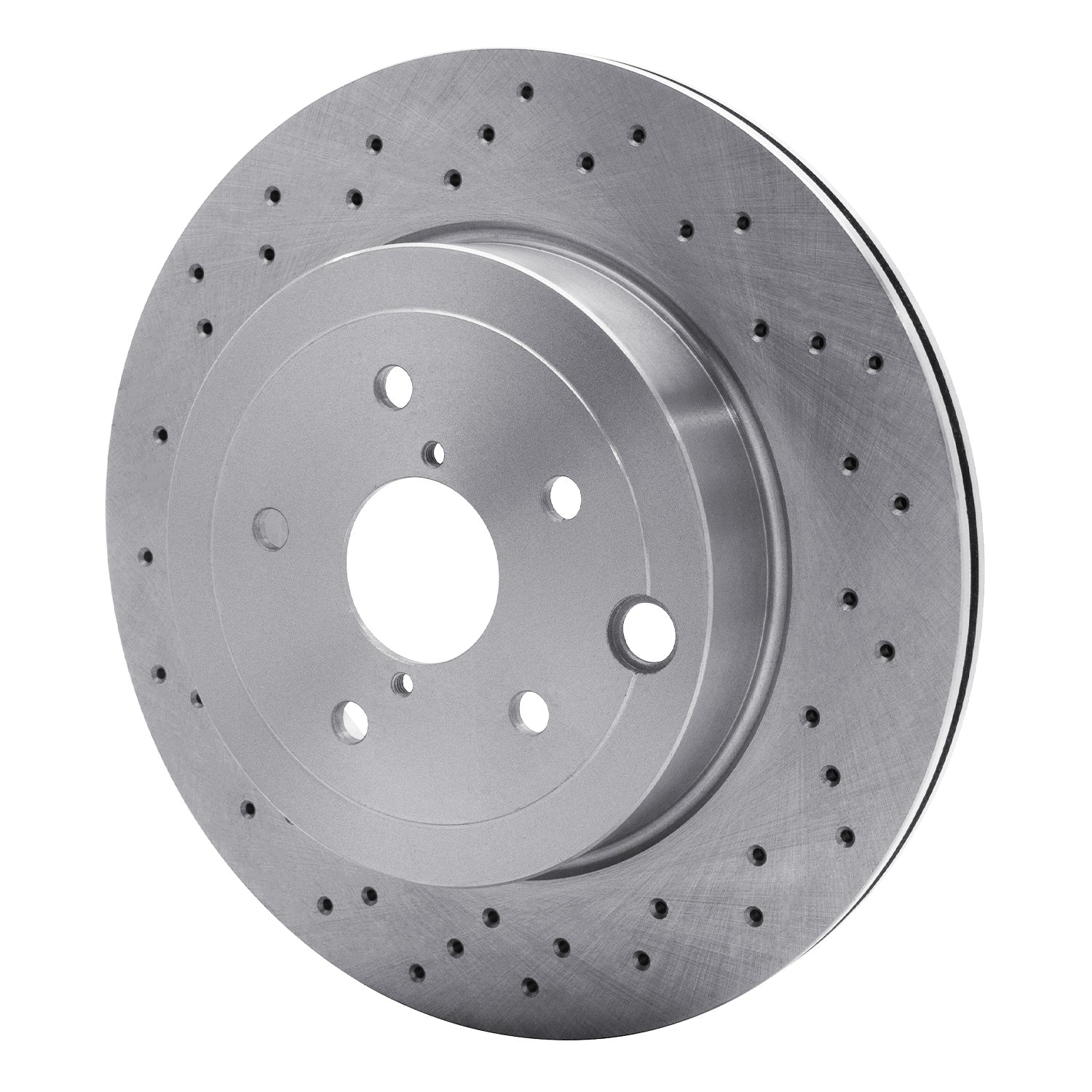 DFC Drilled Brake Rotor - 2018-2025 Subaru WRX STI Rear | 620-13042