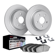 DFC Rear GeoSPEC Blank Coated Brake Rotor Subaru WRX 2016-2021 w/ Manual Parking Brake | 4812-13028