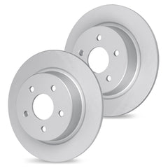 DFC Rear GeoSPEC Carbon Coated Plain Brake Rotors Pair Subaru Crosstrek 2013-2023 | WDPN1-13014