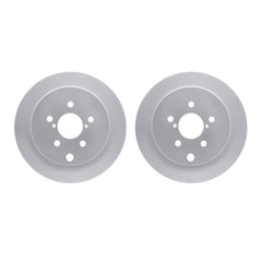 DFC Rear GeoSPEC Carbon Coated Plain Brake Rotors Pair Subaru Crosstrek 2013-2023 | WDPN1-13014