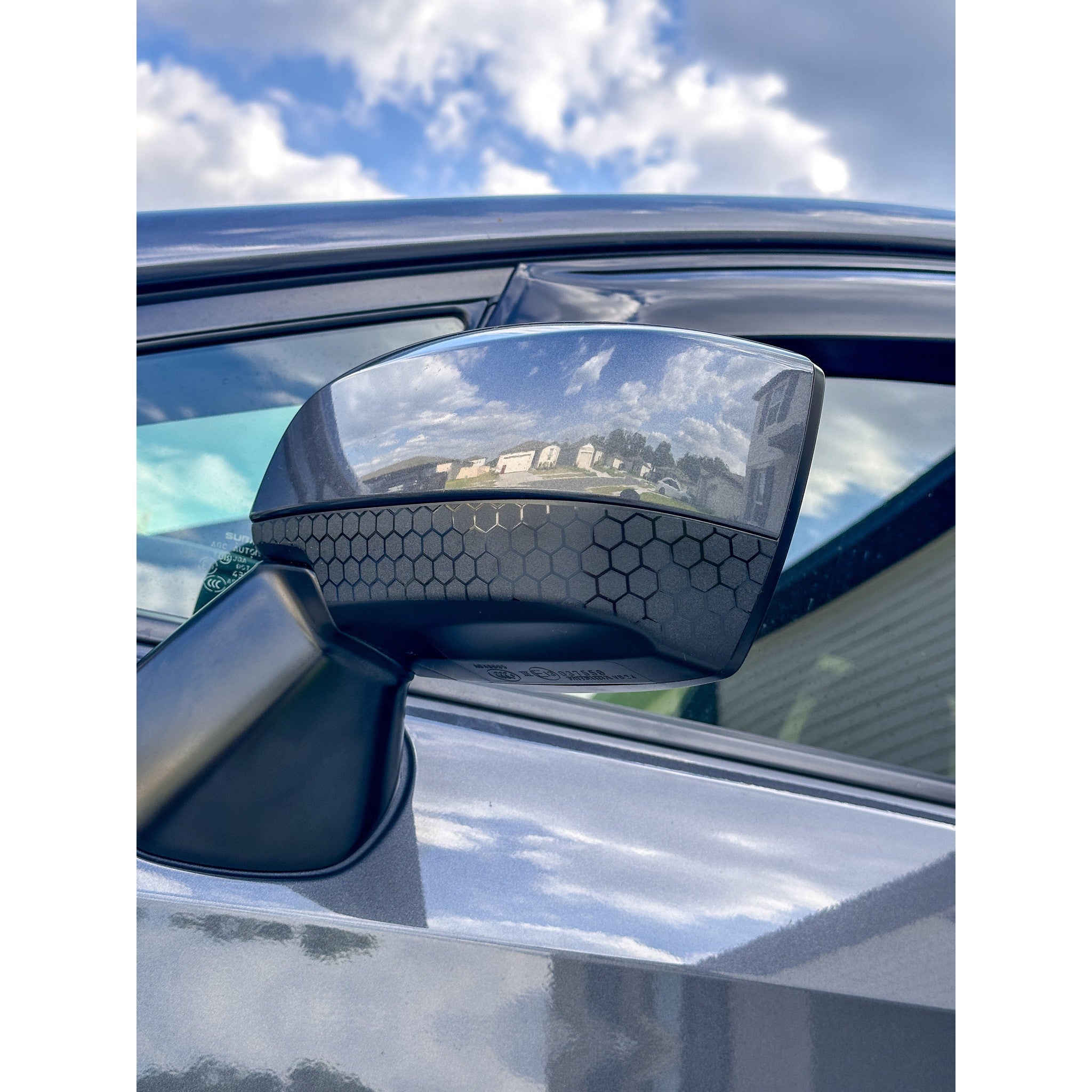 DTC 2015-2021 WRX/STI Carbon Fiber Lower Mirror Trim Overlay (Pair)