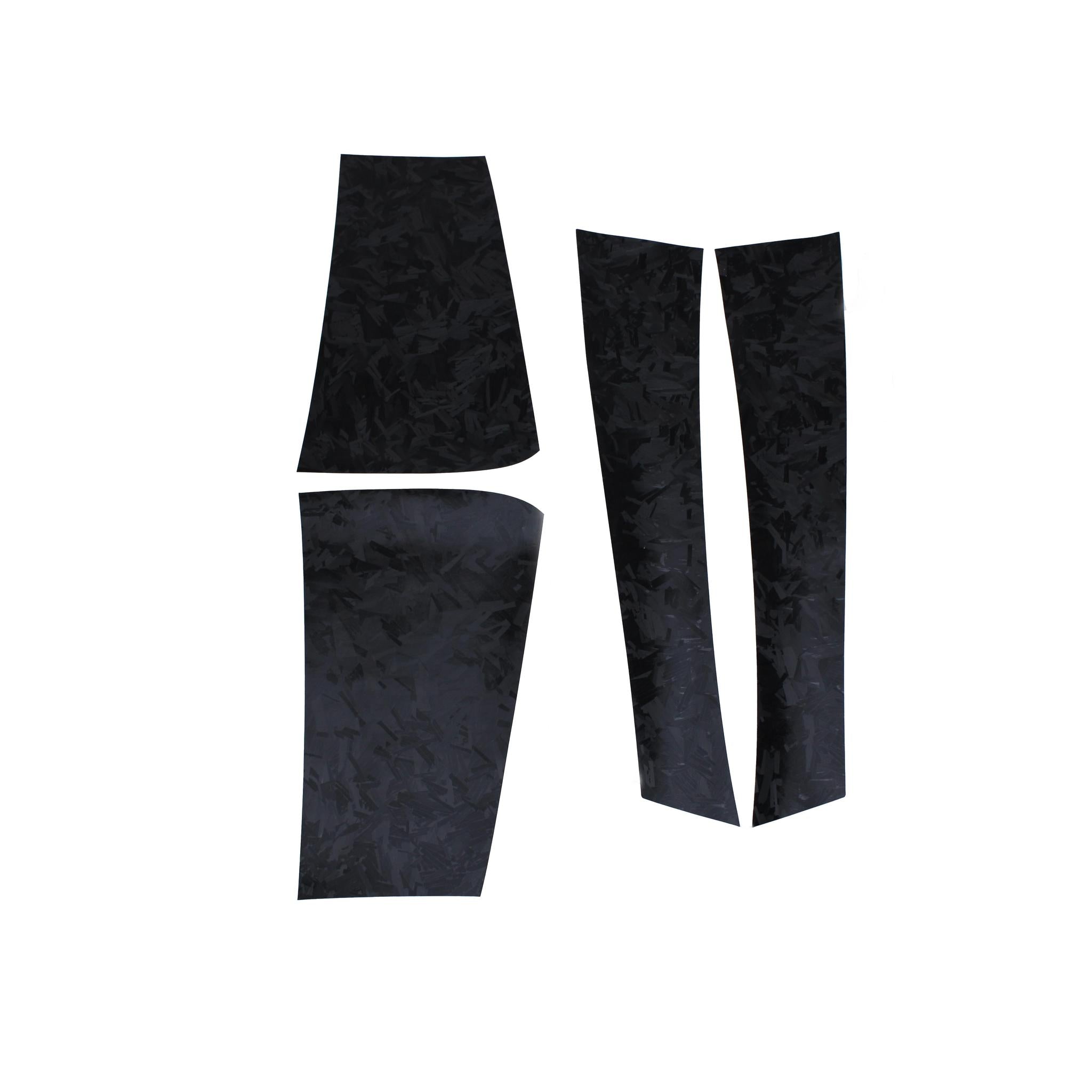 DTC 2015-2021 WRX/STI Carbon Fiber Upper & Lower Fender Vent Vinyl Overlays