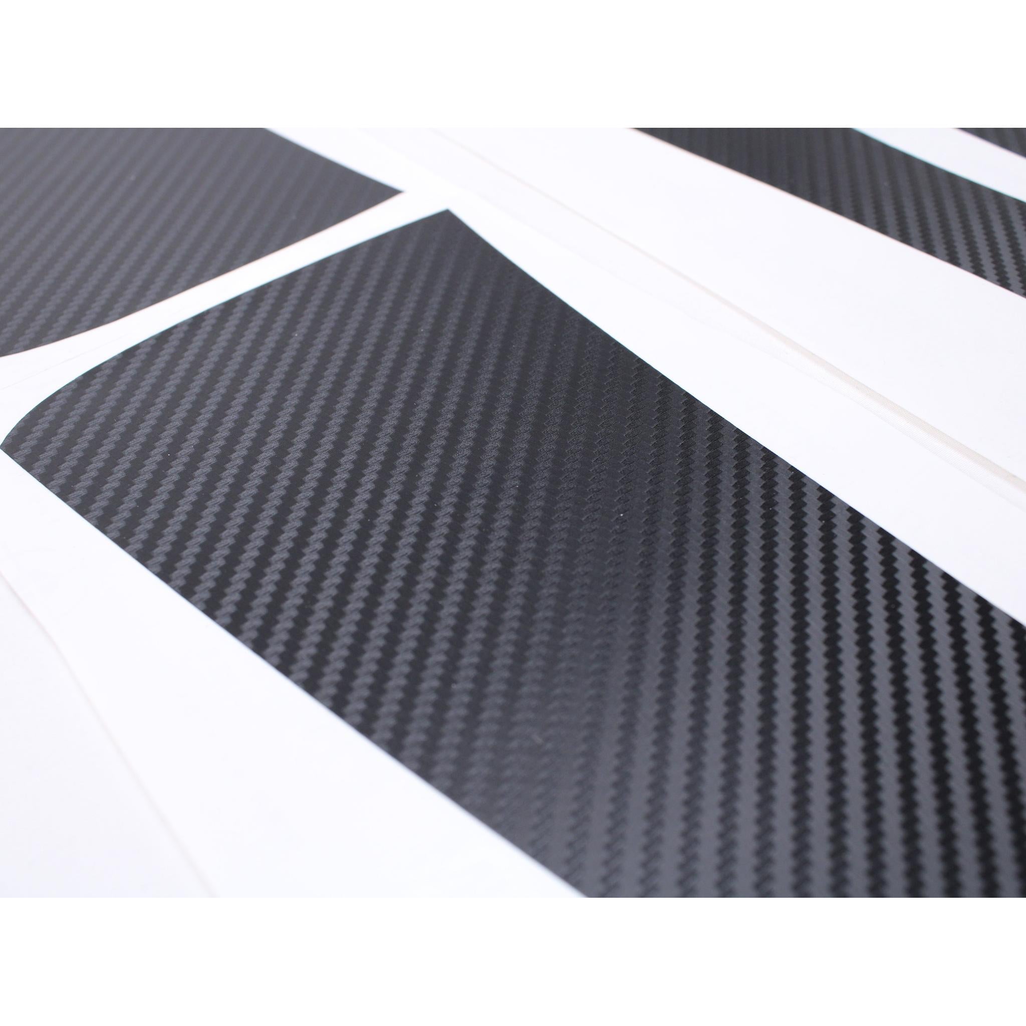 DTC 2015-2021 WRX/STI Carbon Fiber Upper & Lower Fender Vent Vinyl Overlays