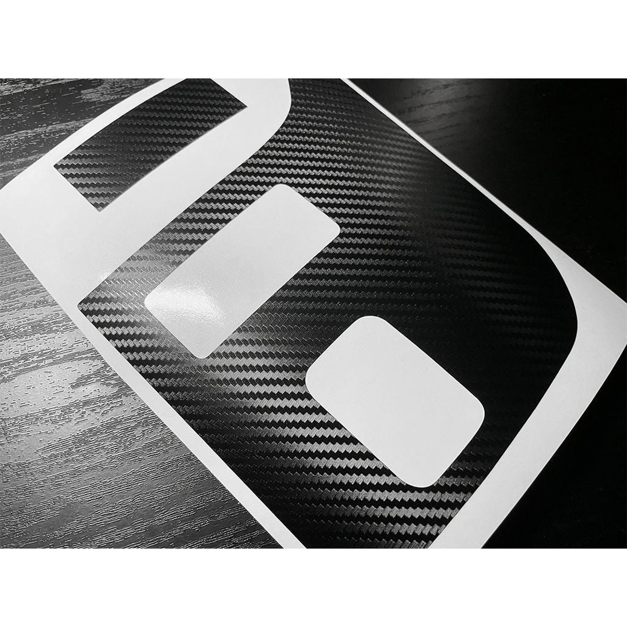 DTC 2022-2026 BRZ / GR86 Carbon Fiber Lower Console Trim Vinyl Overlay (MT Only)