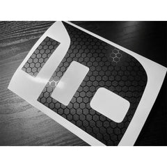 DTC 2022-2026 BRZ / GR86 Carbon Fiber Lower Console Trim Vinyl Overlay (MT Only)