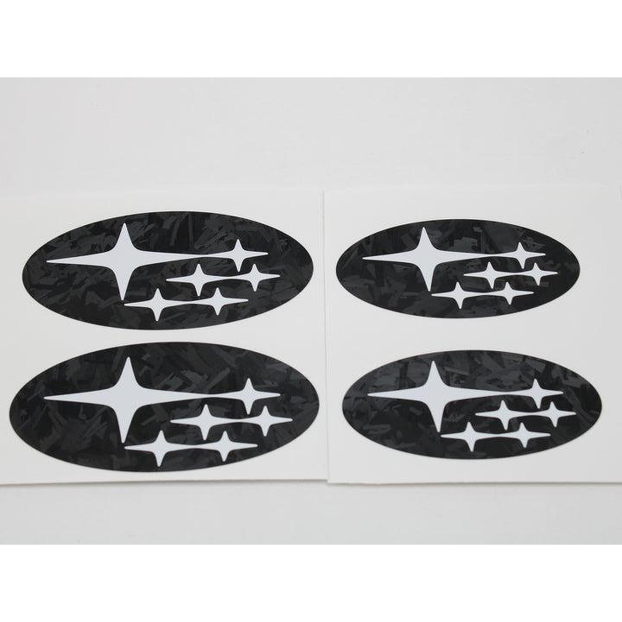 DTC Carbon Emblem Overlays Non-Sport Grille Hatch Subaru WRX 08-14 / STI 08-14