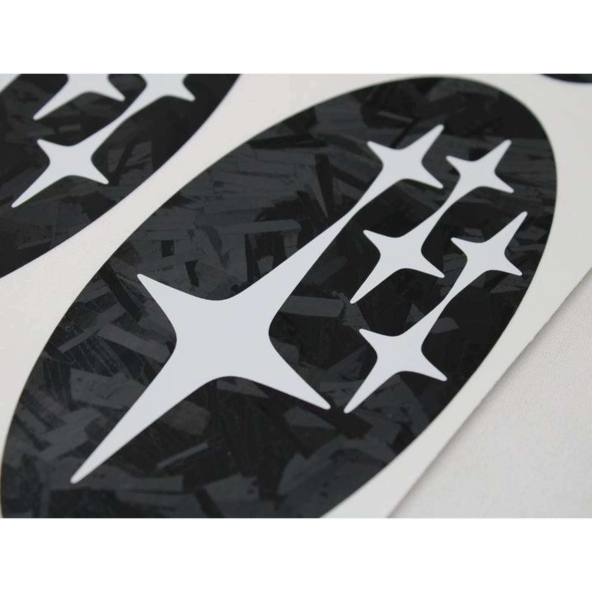 DTC Carbon Emblem Overlays Non-Sport Grille Hatch Subaru WRX 08-14 / STI 08-14