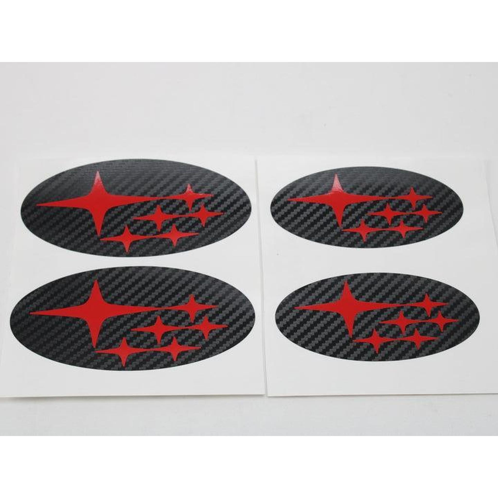 DTC Carbon Emblem Overlays Non-Sport Grille Hatch Subaru WRX 08-14 / STI 08-14