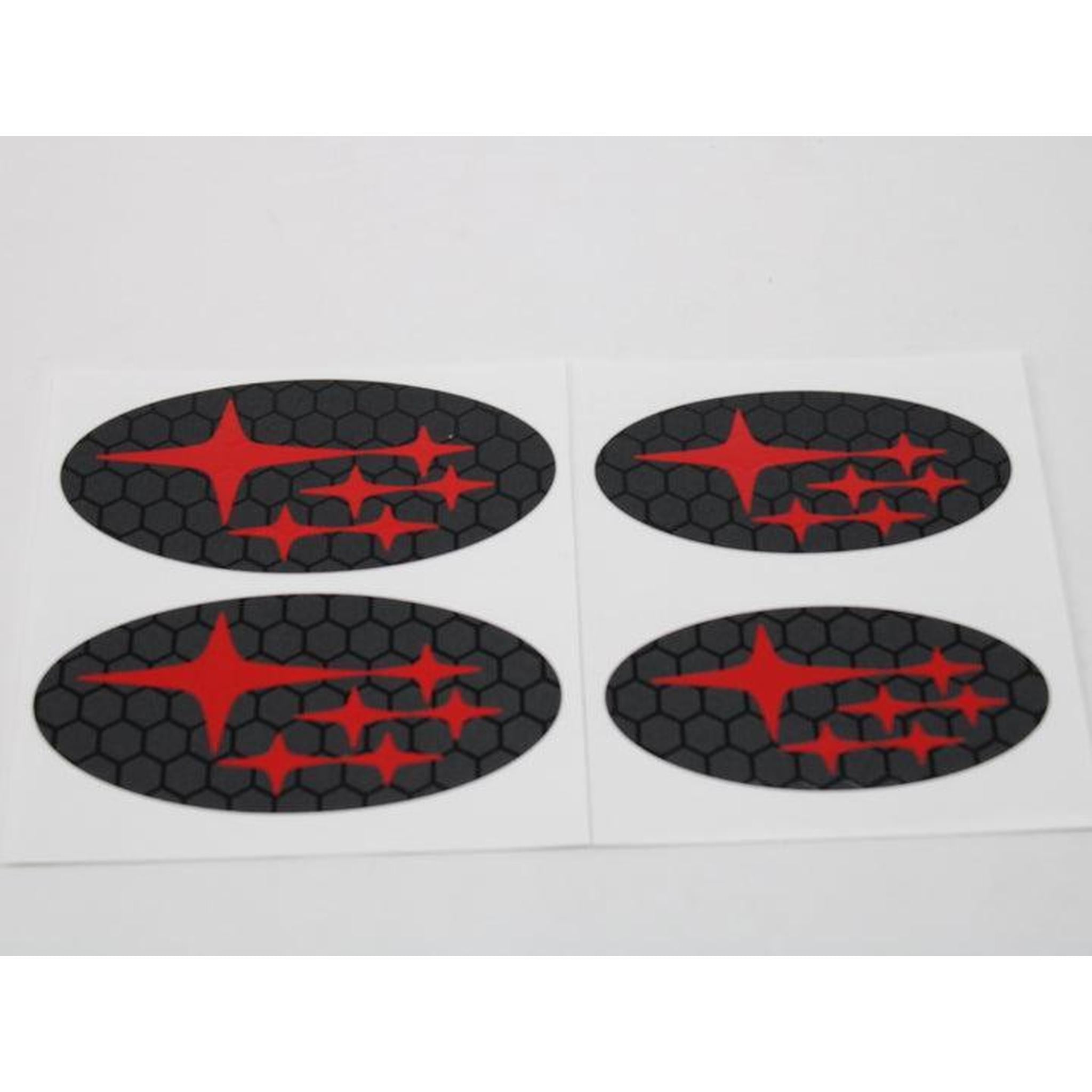 DTC Carbon Emblem Overlays Non-Sport Grille Hatch Subaru WRX 08-14 / STI 08-14