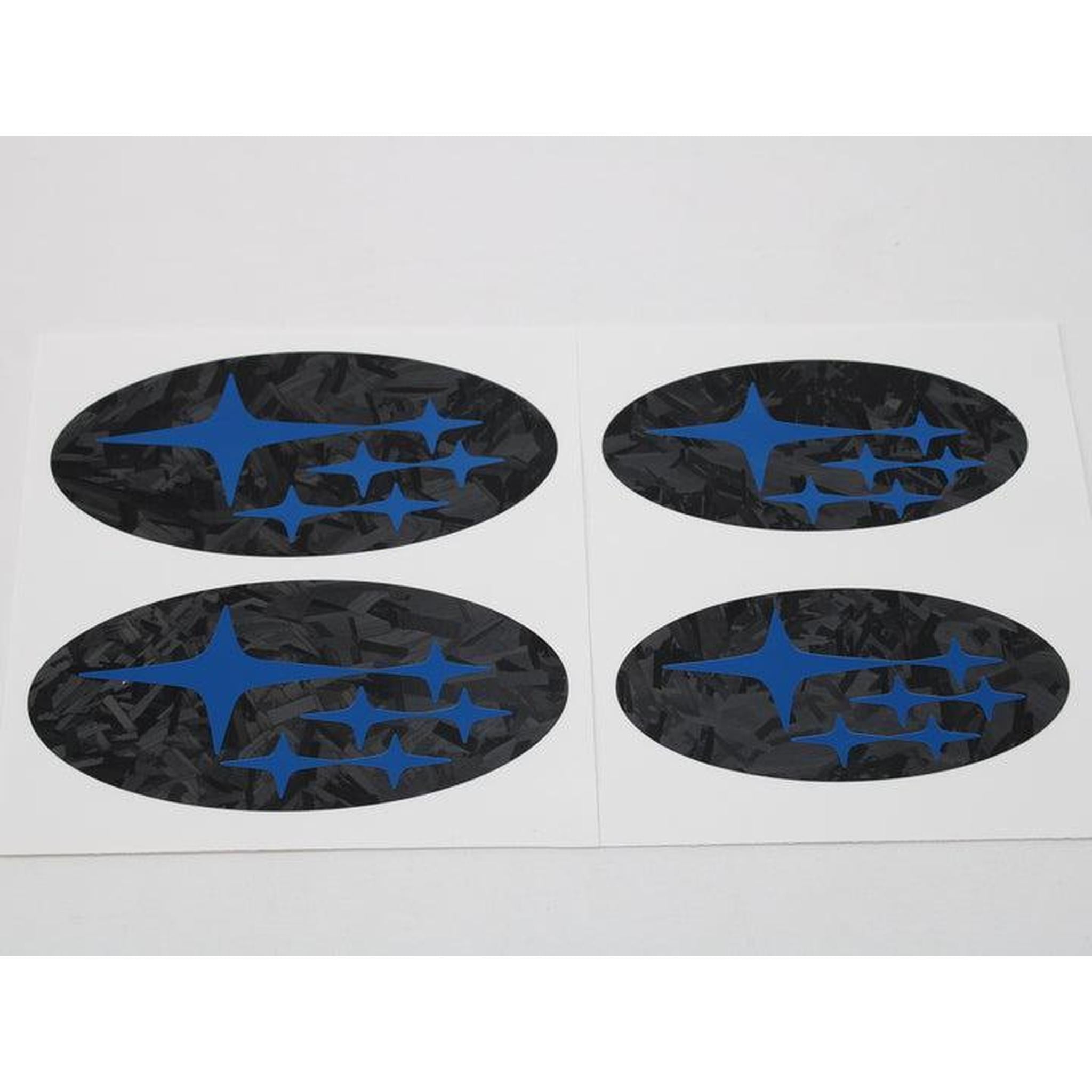 DTC Carbon Emblem Overlays Non-Sport Grille Hatch Subaru WRX 08-14 / STI 08-14