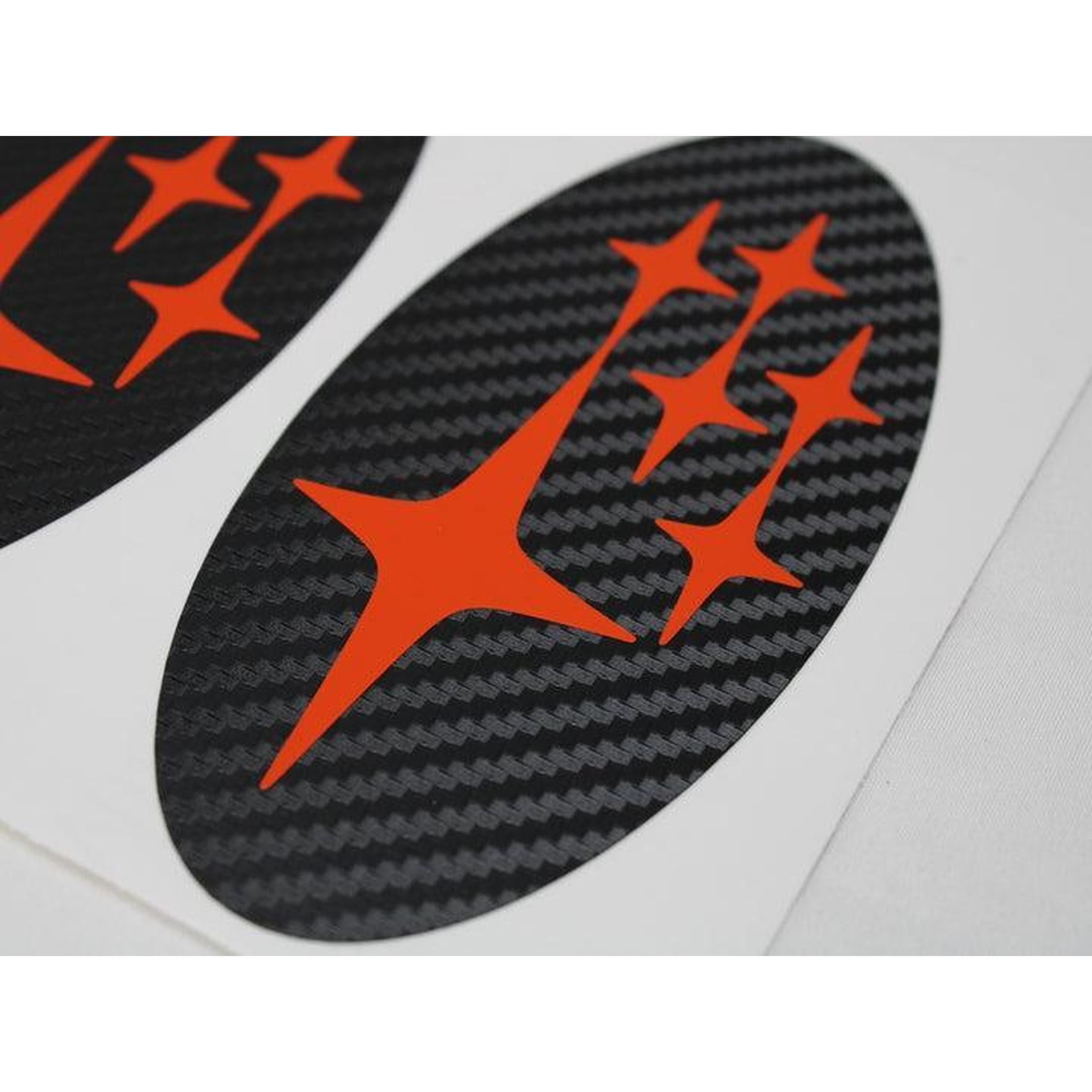 DTC Carbon Emblem Overlays Non-Sport Grille Hatch Subaru WRX 08-14 / STI 08-14
