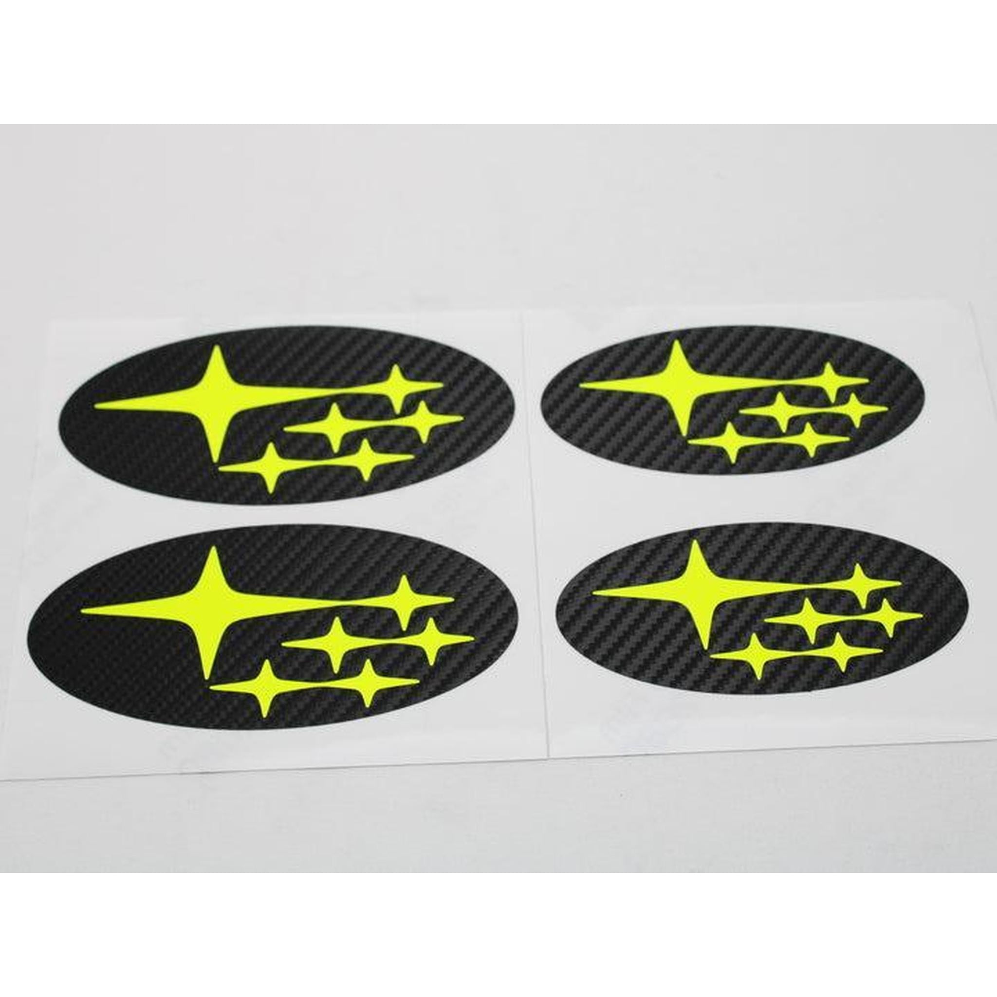 DTC Carbon Emblem Overlays Non-Sport Grille Hatch Subaru WRX 08-14 / STI 08-14