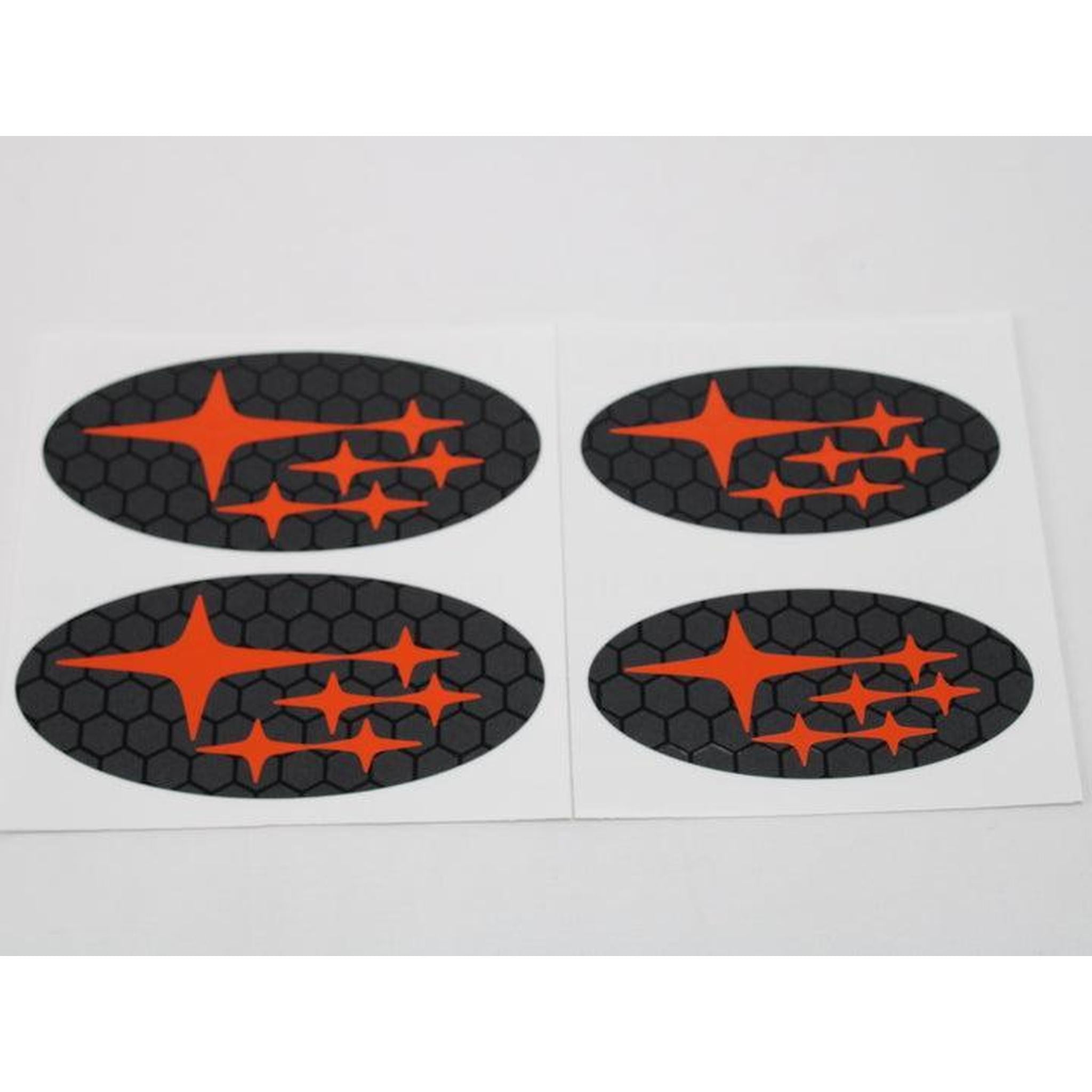 DTC Carbon Emblem Overlays Non-Sport Grille Hatch Subaru WRX 08-14 / STI 08-14