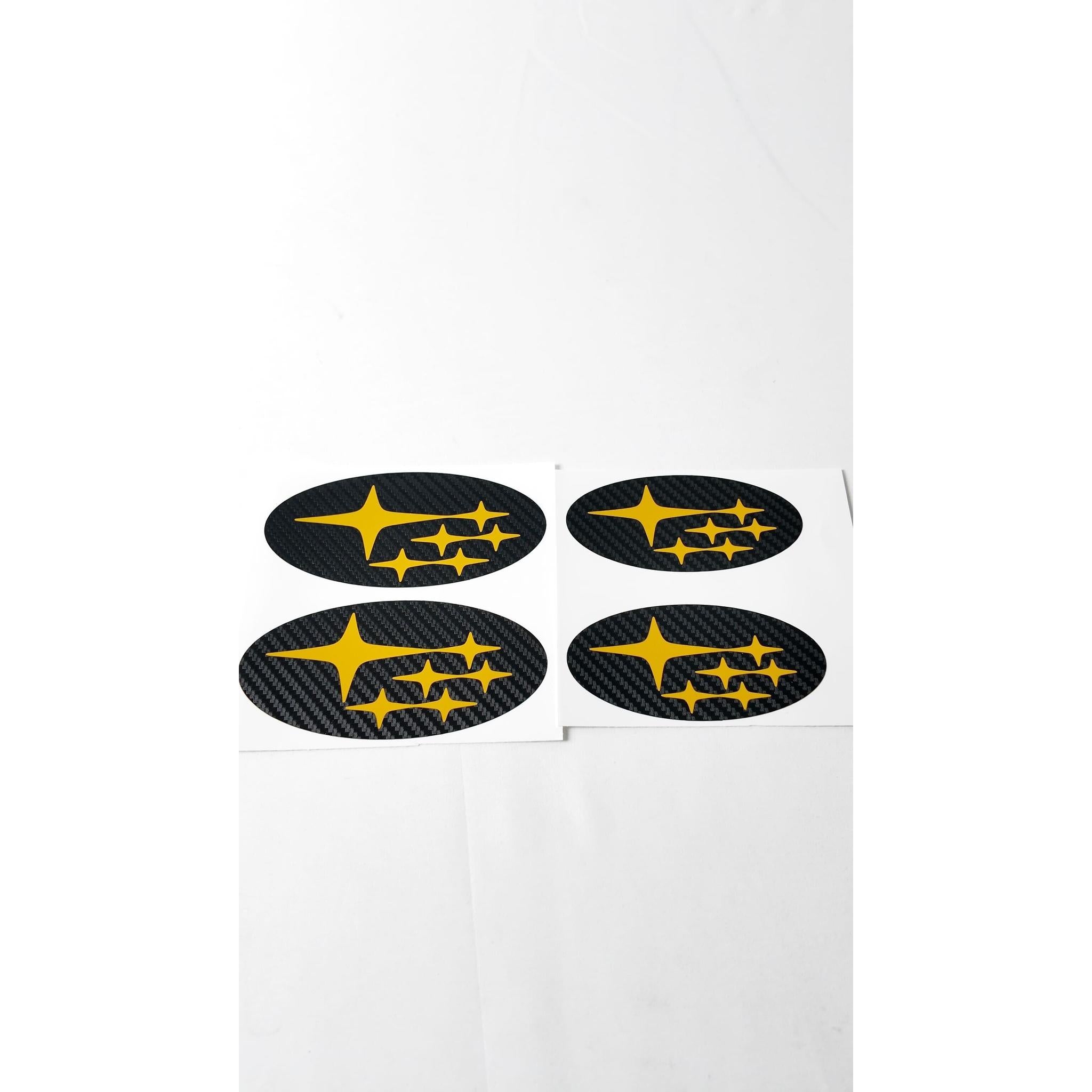 DTC Carbon Emblem Overlays Non-Sport Grille Hatch Subaru WRX 08-14 / STI 08-14