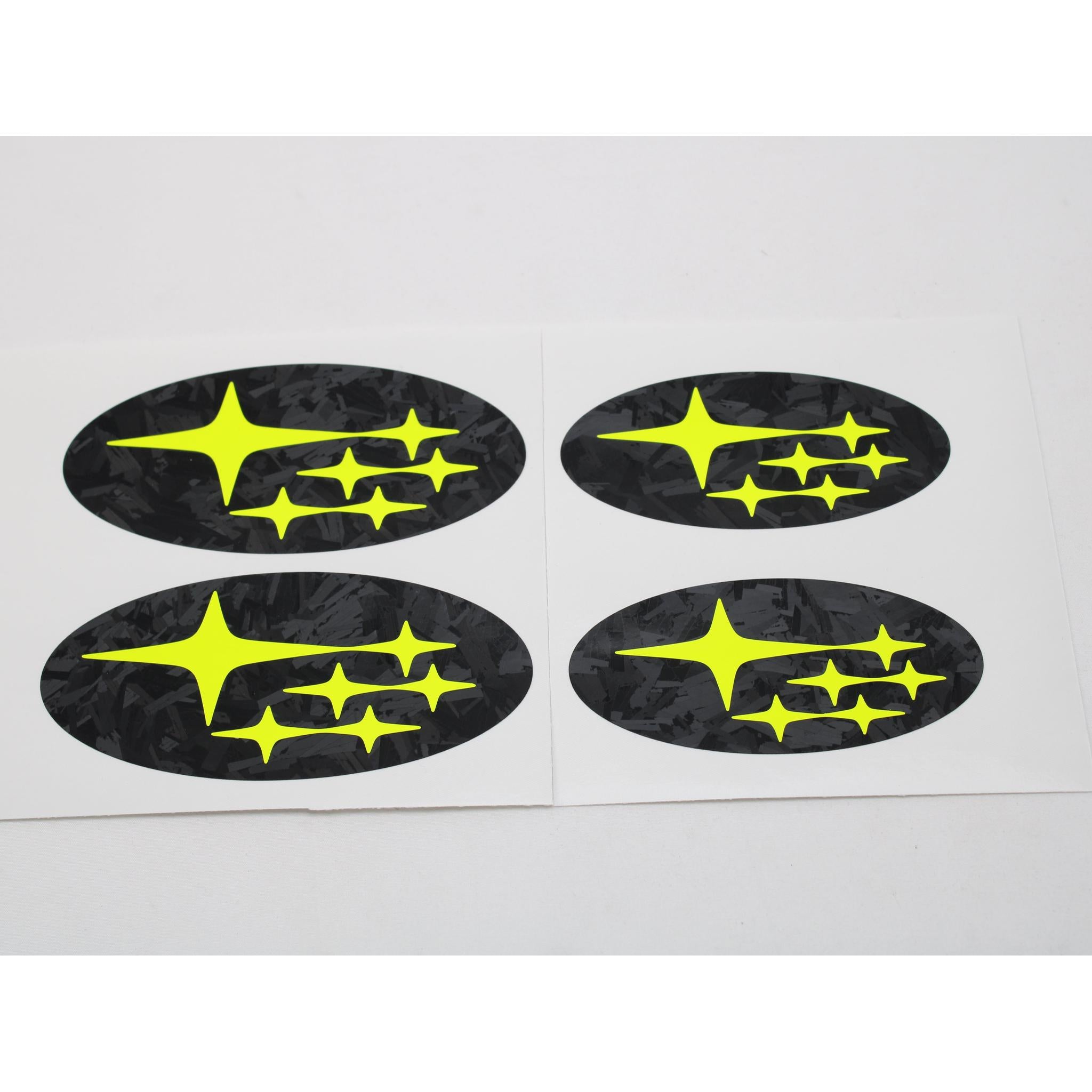 DTC Carbon Emblem Overlays Non-Sport Grille Hatch Subaru WRX 08-14 / STI 08-14