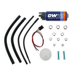 DeatschWerks DW550 Series 550lph In-Tank Fuel Pump w /Universal Install Kit | 9-551-0500