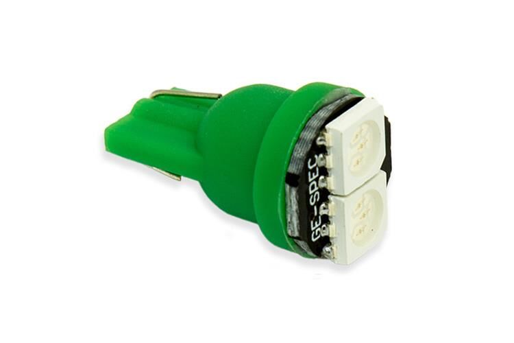 Diode Dynamics 194 LED Bulb SMD2 LED Green Single | DD0034S
