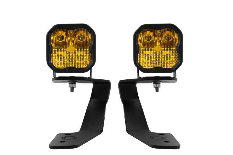 Diode Dynamics Pro SS3 LED Ditch Light Kit Yellow Combo Subaru Crosstrek 2018-2023 | DD6561