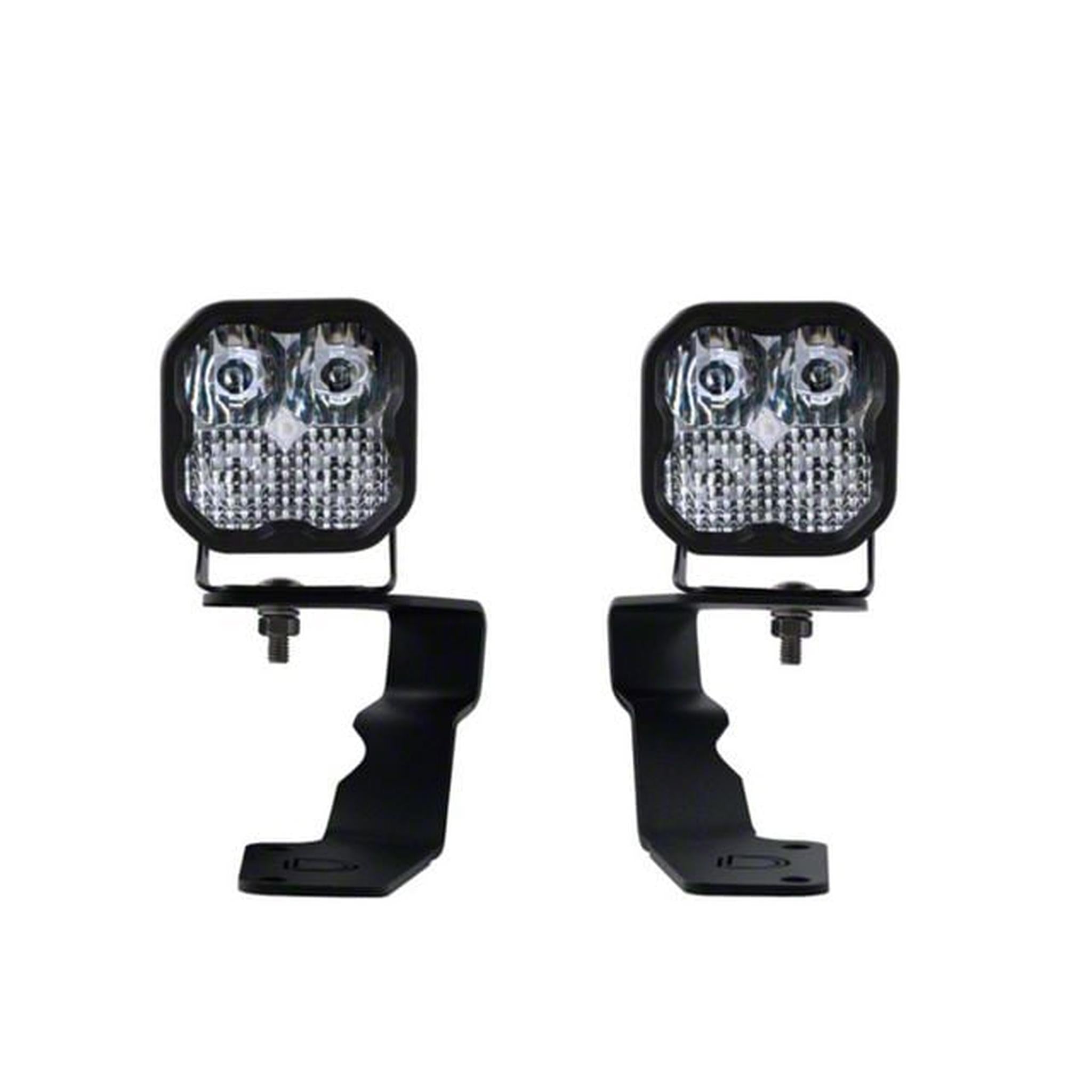 Diode Dynamics SS3 LED Ditch Light Kit Subaru WRX / STI 2015-2020 DD6128P Worklight SS3 Pro White SAE Driving Standard (pair) | DD6614