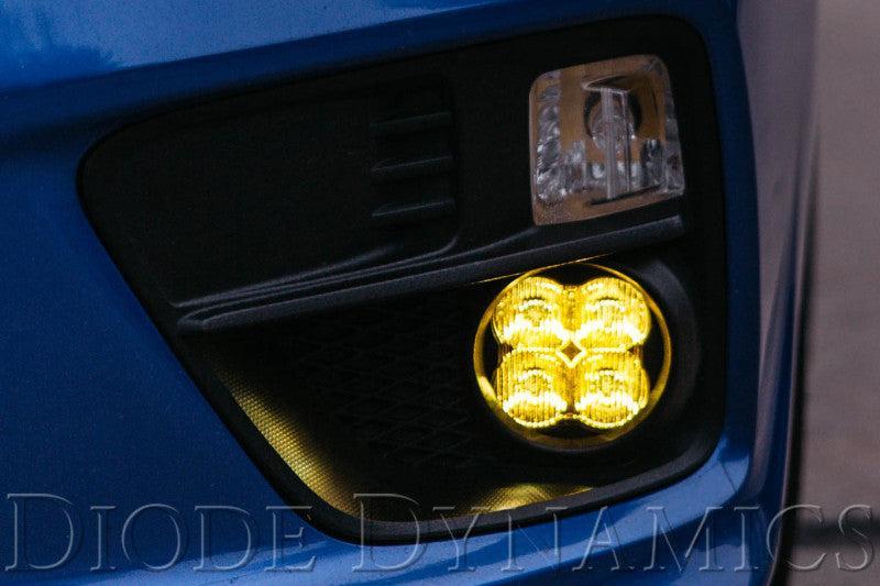 Diode Dynamics SS3 Sport Type A Kit ABL - Yellow SAE Fog Light Kit WRX / STI 2015-2017 | DD6981