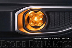 Diode Dynamics SS3 Sport Type A Kit ABL - Yellow SAE Fog Light Kit WRX / STI 2015-2017 | DD6981