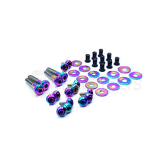 Dress Up Bolts Stage 2 Titanium 39pc Trunk Hardware Kit Subaru WRX 2022-2025
