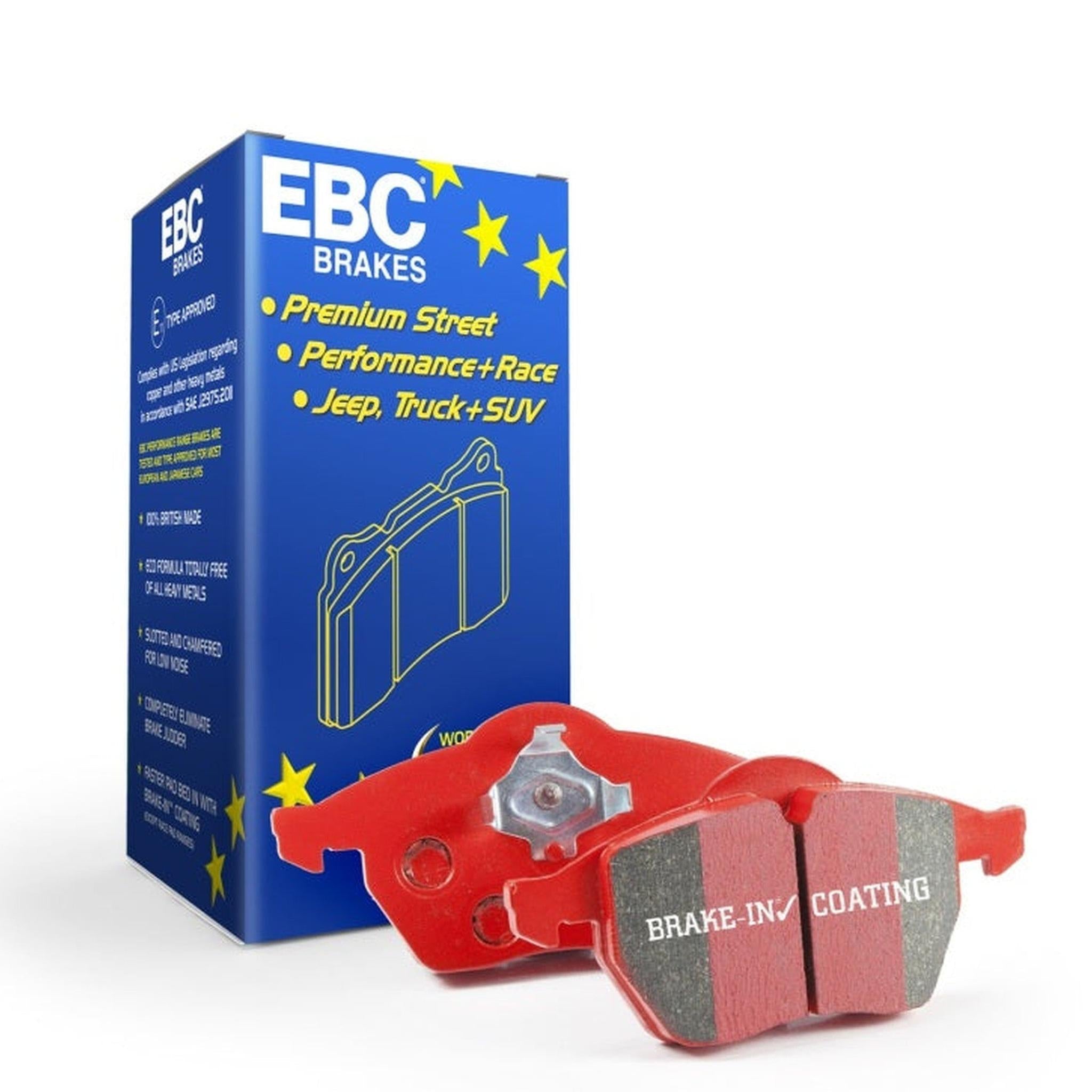 EBC 2018-2021 Subaru STI Redstuff Rear Brake Pads | DP32361C