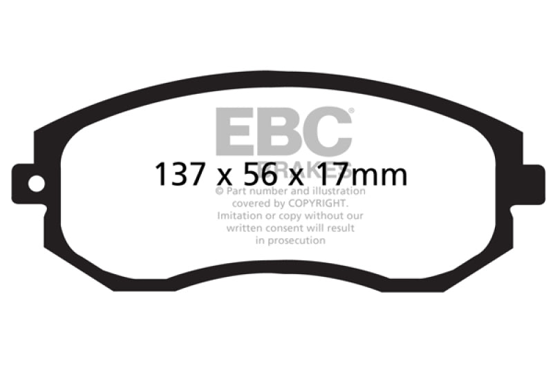 EBC Bluestuff Front Brake Pads Subaru BRZ / Toyota 86 / Scion FR-S 13-20 | DP51884NDX
