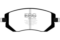 EBC Bluestuff Front Brake Pads Subaru WRX 2003-2005 | DP51661NDX