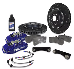 EBC Racing Blue 6-Piston 355mm Rotors Apollo Front Big Brake Kit 2002-2014 WRX / 2004-2021 STI / 1993-2007 Impreza | BBK054BLU-1