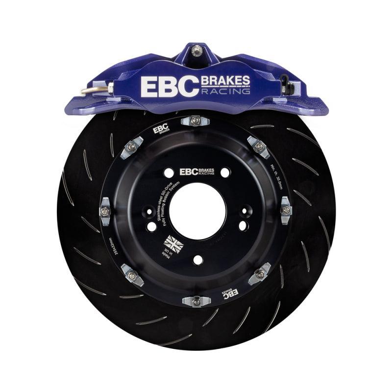 EBC Racing Blue Apollo-4 Calipers 330mm Rotors Front Big Brake Kit Subaru BRZ 13-26 / Scion FR-S 13-16 / Toyota 86 17-26 | BBK031BLU-1