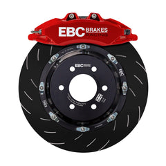 EBC Racing Red 6-Piston 355mm Rotors Apollo Front Big Brake Kit 2002-2014 WRX / 2004-2021 STI / 1993-2007 Impreza | BBK054RED-1