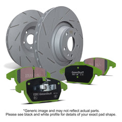 EBC Rear Greenstuff Performance Brake Pad Set Honda Civic Si 2017-2020 | S2KR2599