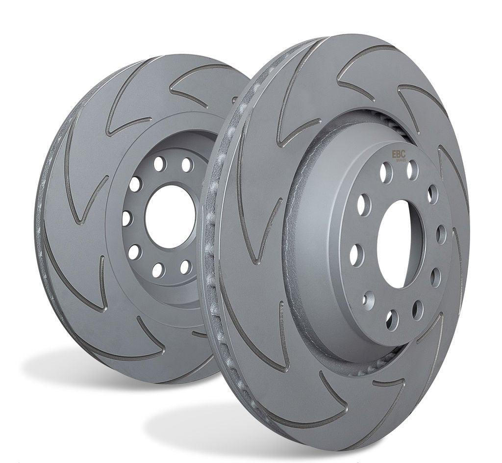 EBC Rear Slotted Brake Rotors Nissan Skyline R32 2.0 Turbo GTS 1989-1994 | BSD699