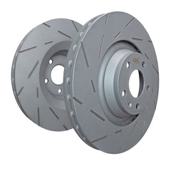 EBC USR BlackDash Sport Slotted Rear Brake Rotors Subaru WRX w/ Eyesight 2022-2025 | USR7710