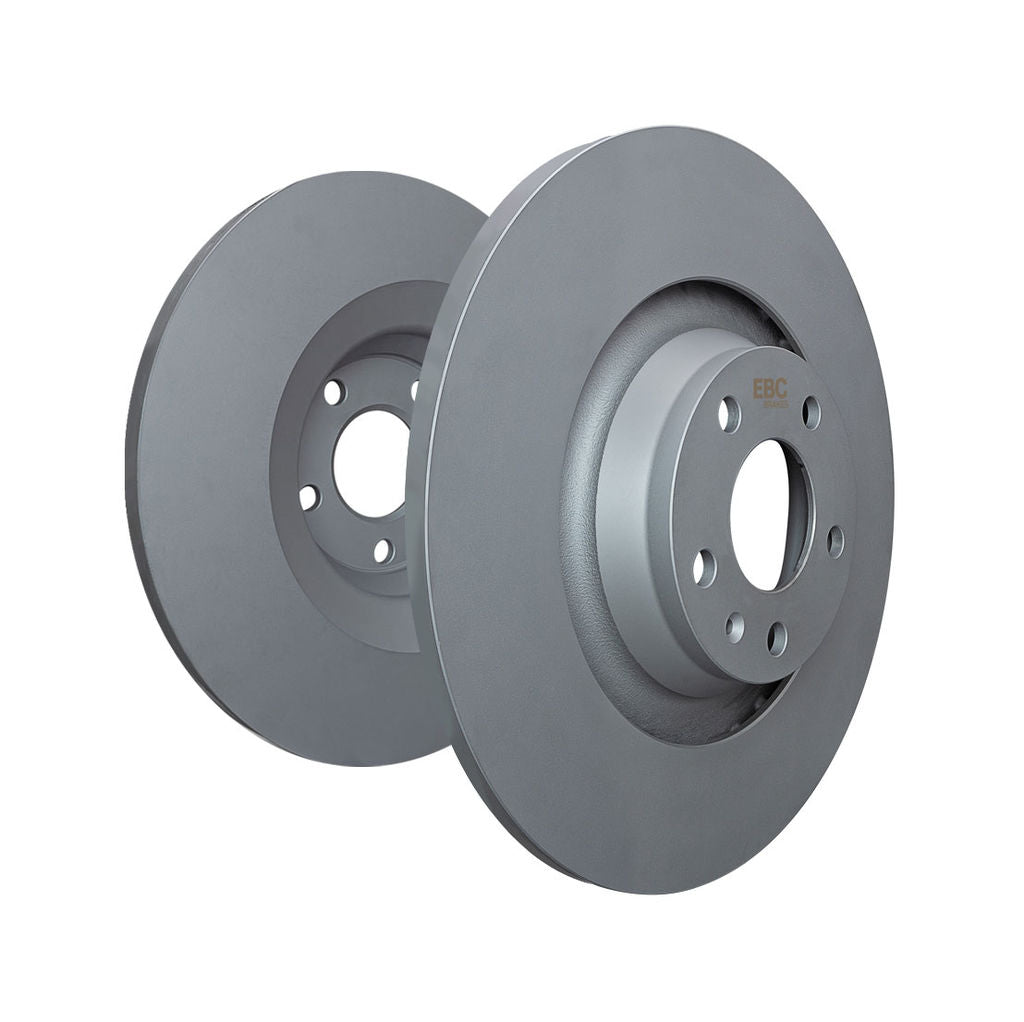 EBC Ultimax OE Style Smooth Solid Rear Disc Brake Rotors Subaru Legacy GT / Outback XT 2005-2009 | RK7410