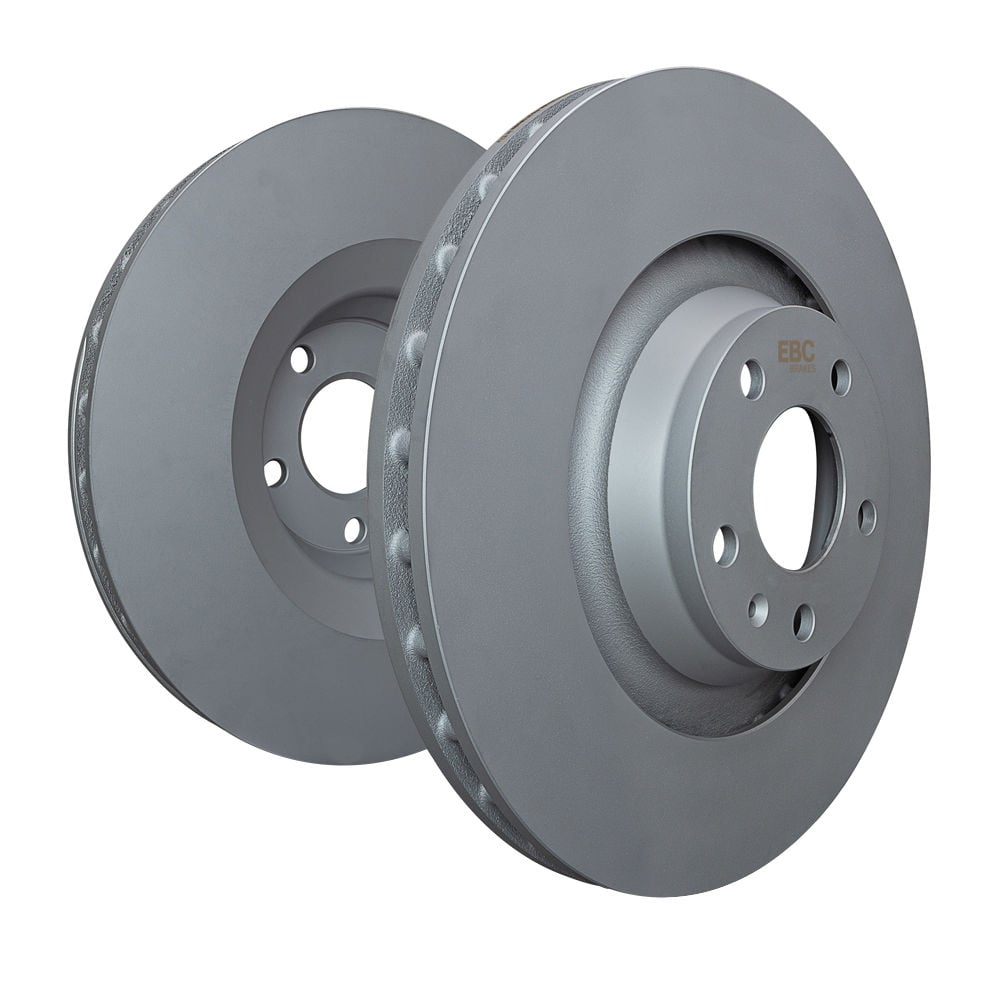 EBC Ultimax OE Style Smooth Vented Rear Disc Brake Rotors Subaru WRX 2006-2007 | RK7409
