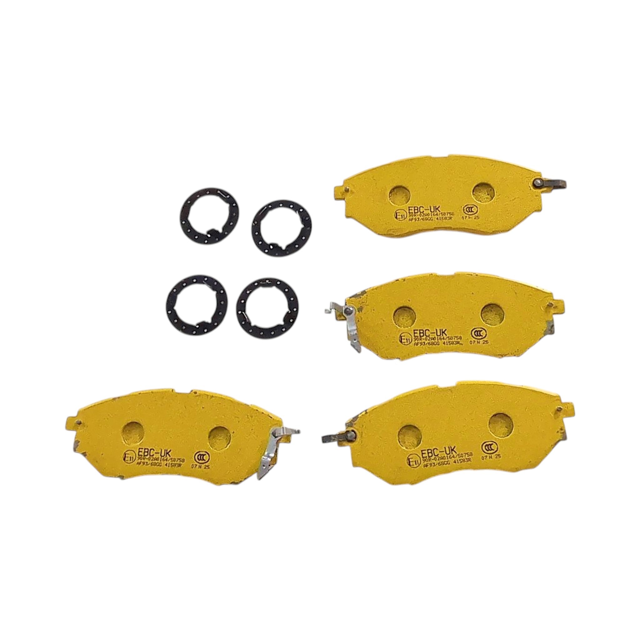 EBC Yellowstuff Front Brake Pads Subaru WRX 2015-2021 / 2006-2012 Legacy - All Models | DP41583R