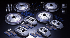 HKS Big Brake Kit 355x32 Front / 332x30 Rear Nissan Skyline GT-R BNR34 RB26DETT | ECAXBNR34_HKS