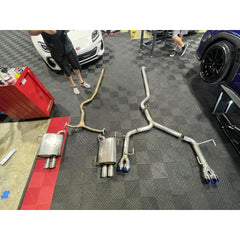 ETS Catback Exhaust Non-Resonated Blue Tips Subaru WRX 2022-2026 | 200-60-EXH-008
